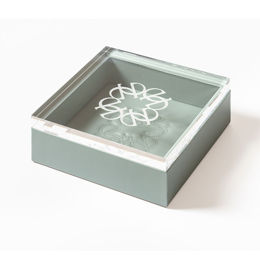 Box with lid ECUSSON ELIE SAAB AGATA 17 x 17 x 8.5 cm