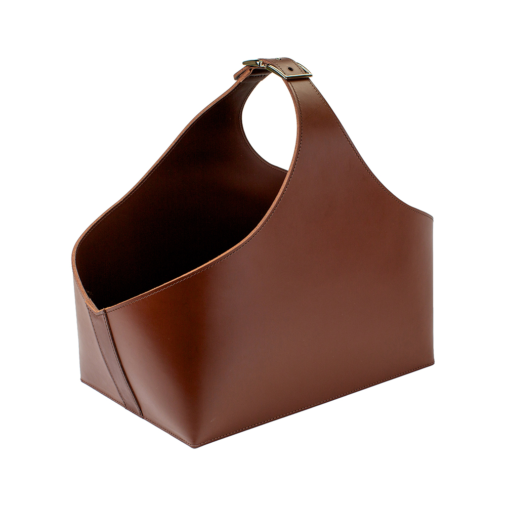Blanket basket ARCO BROWN 47.5 x 25.5 x 40.5 cm