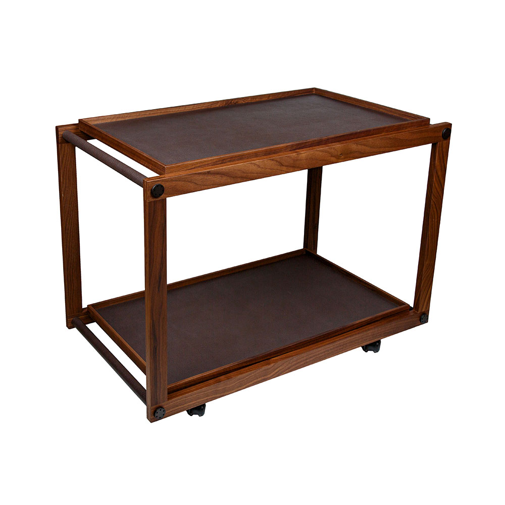 Table JEREMY BRONZE MOKA 80 x 47 x 58.5 cm