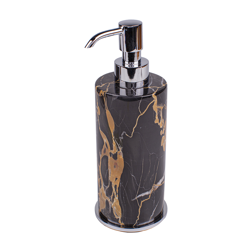 Bathroom set POSITANO BLACK PORTORO, 3 items