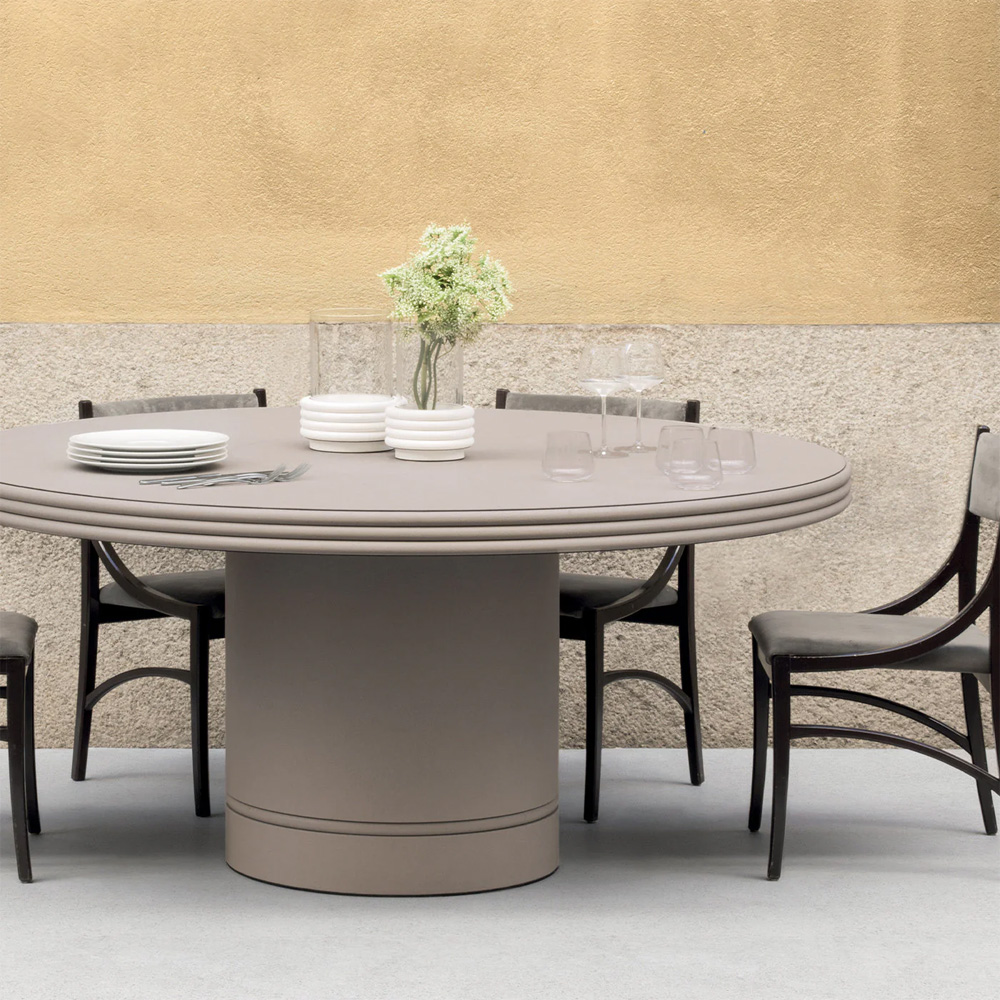 Dining table Scala Stone Ø140 x 75 cm (exhibition)